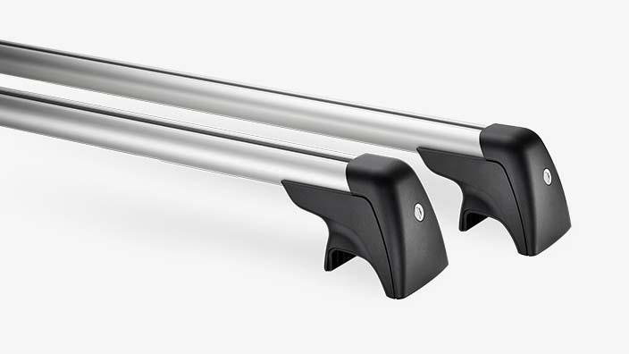 7P6071151A - Volkswagen Base Carrier Bars - For vehicles with factory ...