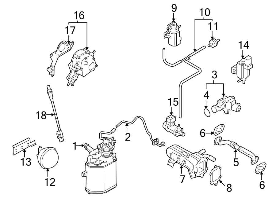 Volkswagen Beetle Vacuum Hose. 1.9 LITER, 2006. 2.5 LITER. Coupe, 2.5